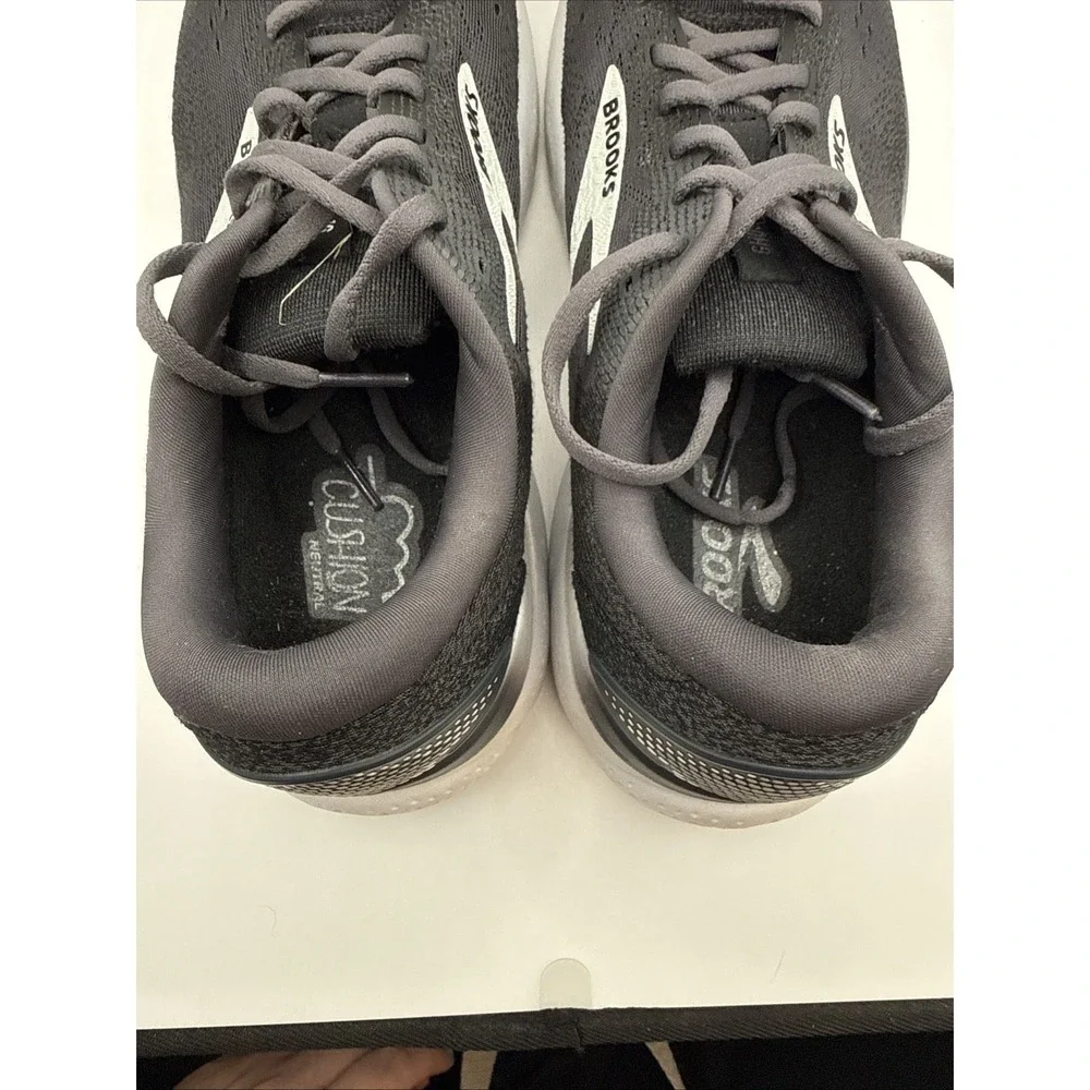 Brooks Men's Ghost 16 Black/Grey/White‎ Athletic Sneakers Shoes Size 11D